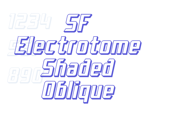 SF Electrotome Shaded Oblique