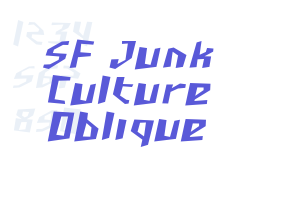 SF Junk Culture Oblique