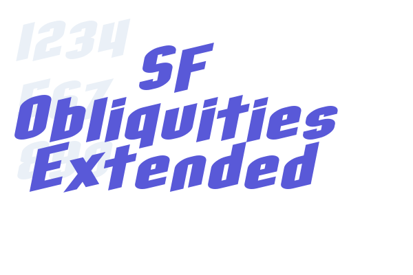 SF Obliquities Extended