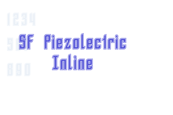 SF Piezolectric Inline