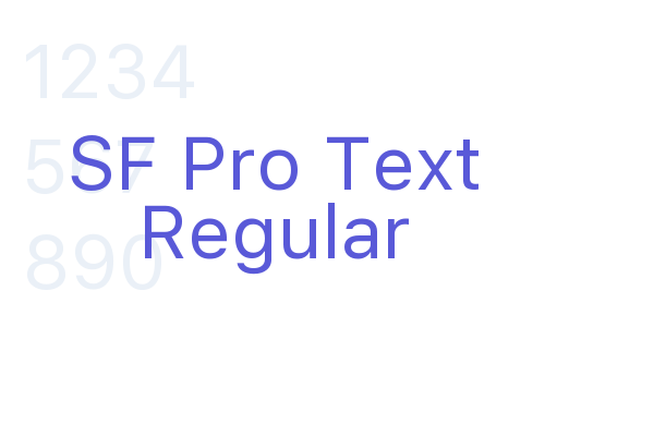 SF Pro Text Regular