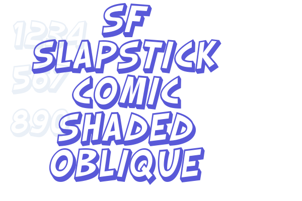 SF Slapstick Comic Shaded Oblique