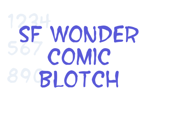 SF Wonder Comic Blotch