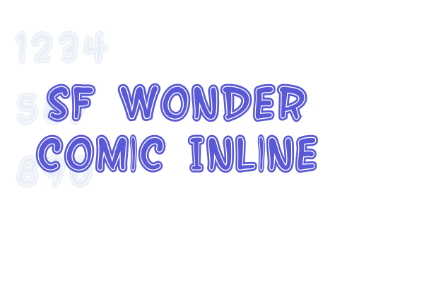 SF Wonder Comic Inline