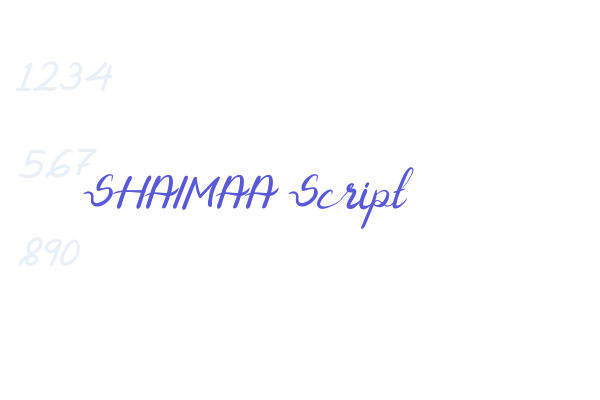 SHAIMAA Script