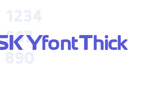 SKYfontThick