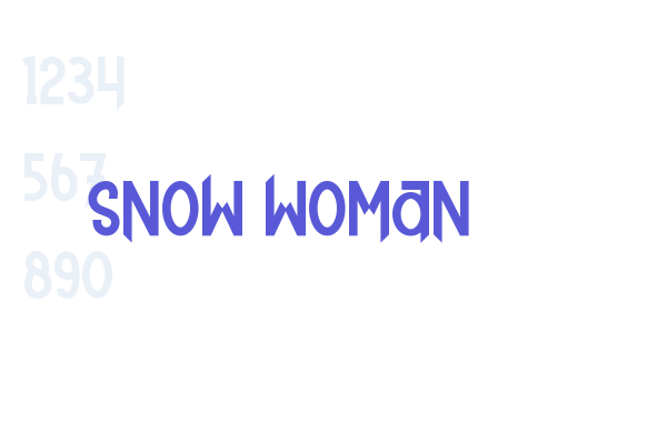 SNOW WOMAN