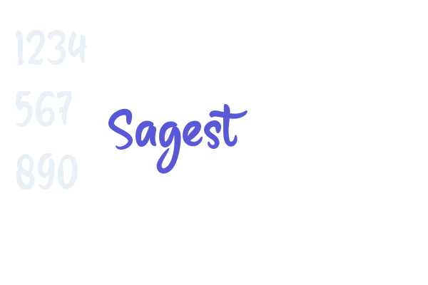 Sagest font download