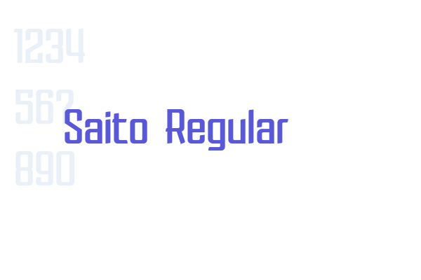 Saito Regular