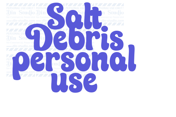 Salt Debris personal use