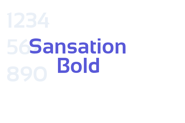 Sansation Bold