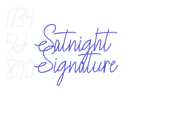 Satnight Signature