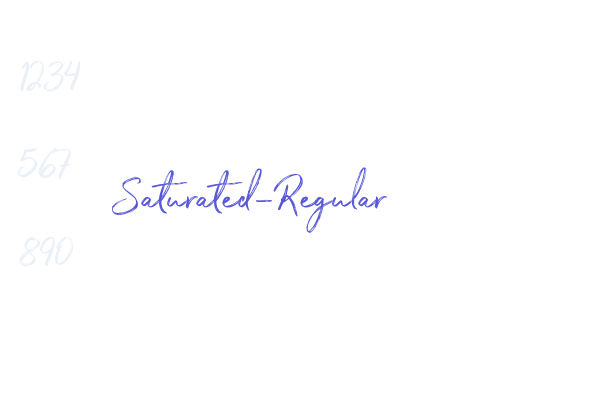 Saturated-Regular