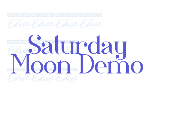 Saturday Moon Demo