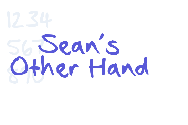 Sean’s Other Hand