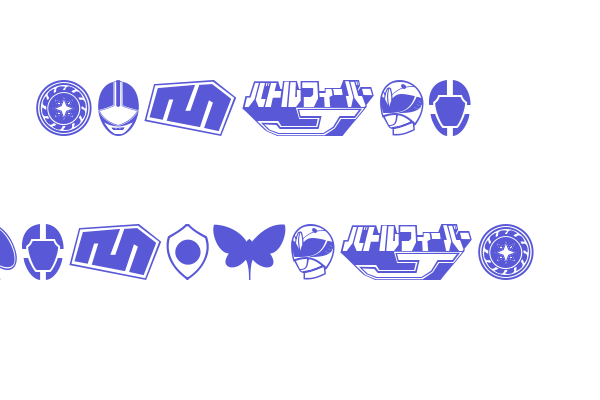 Sentai 30 Dingbats