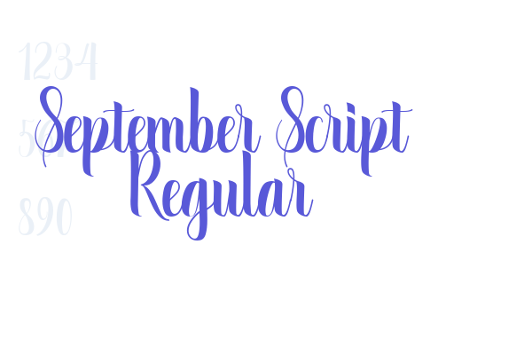 September Script Regular