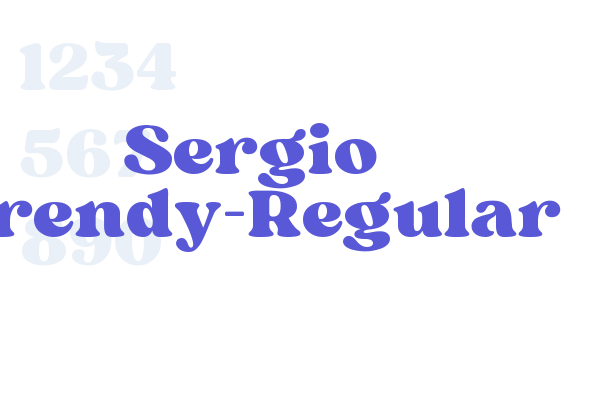 Sergio Trendy-Regular