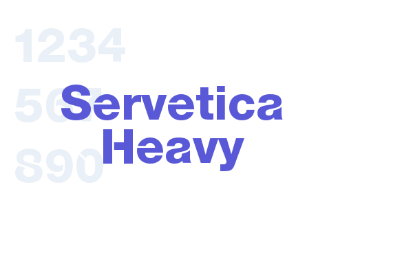 Servetica Heavy