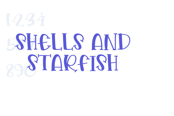 Shells And Starfish