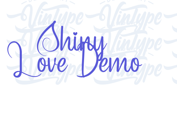 Shiny Love Demo