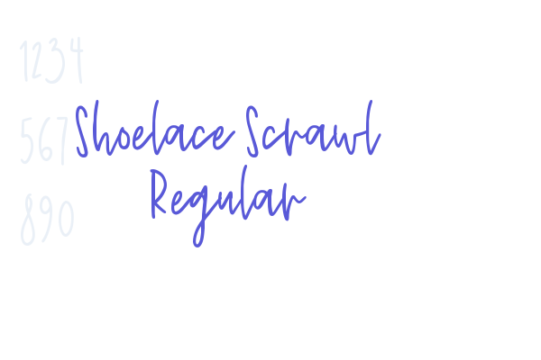 Shoelace Scrawl Regular