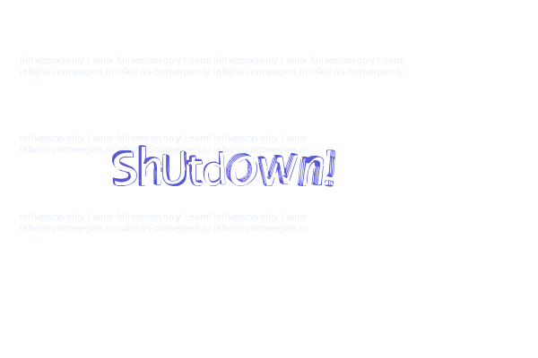 Shutdown!