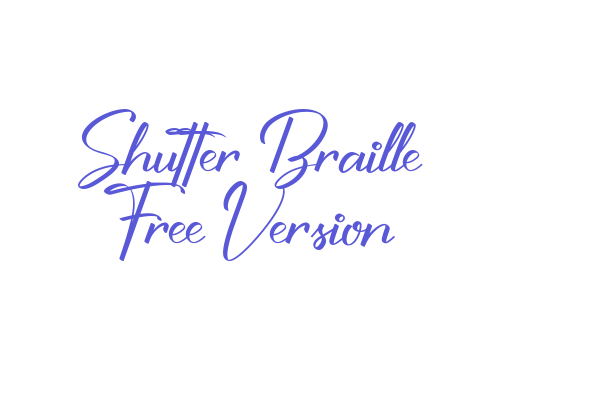 Shutter Braille Free Version