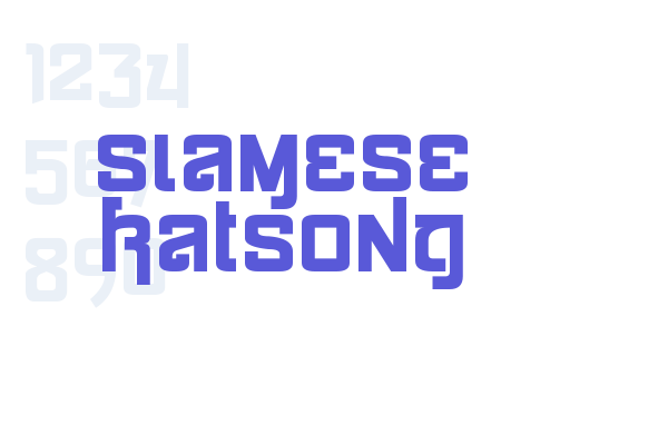 Siamese Katsong