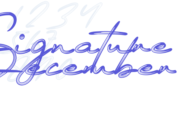 Signature December