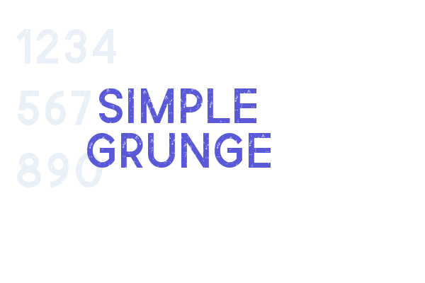 Simple Grunge