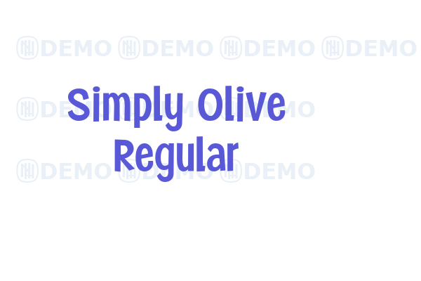 Simply Olive Regular