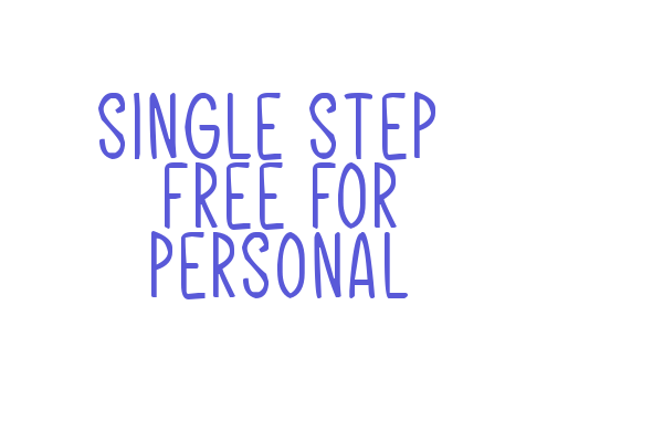 Single Step – Free For Personal