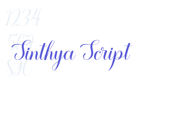 Sinthya Script