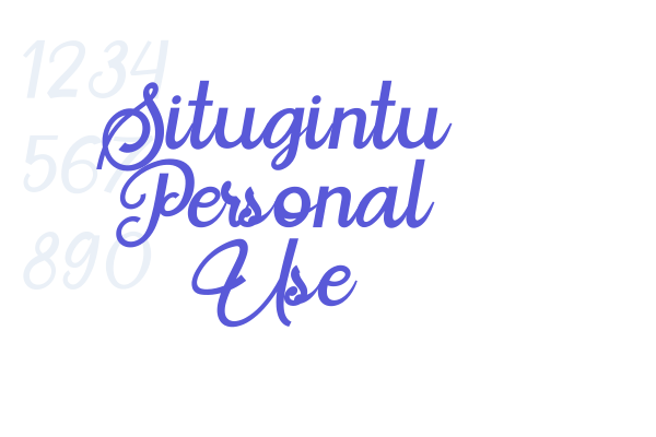 Situgintu Personal Use