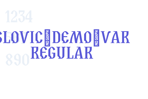 Slovic_Demo_Var Regular