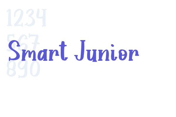 Smart Junior font download