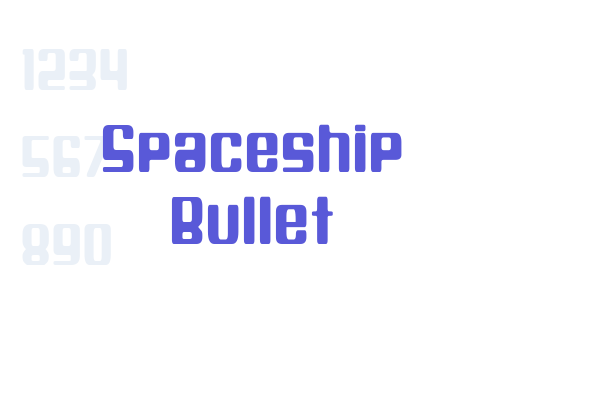 Spaceship Bullet