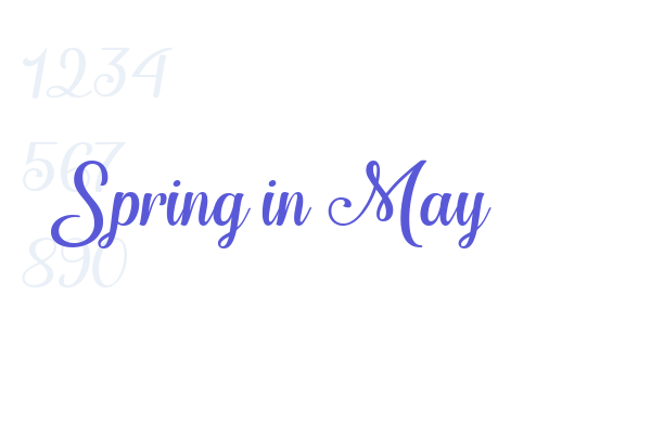 Spring in May