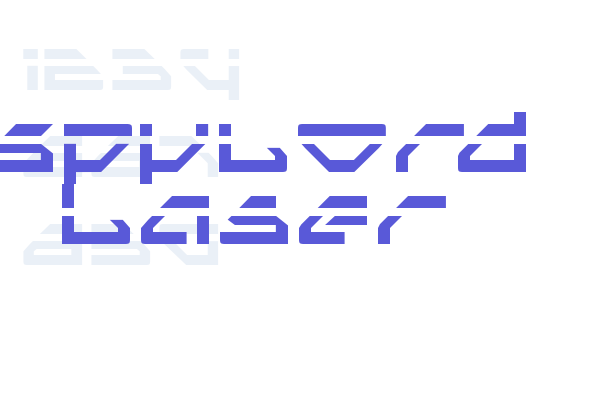 Spylord Laser font download