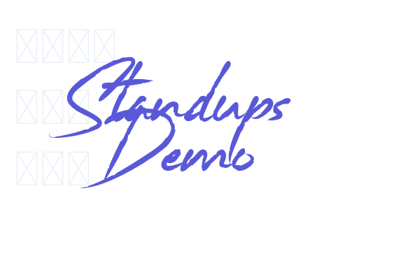 Standups Demo