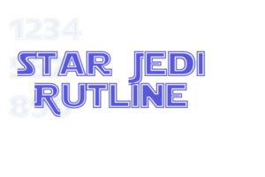 Star Jedi Outline Font Free [Download Now]
