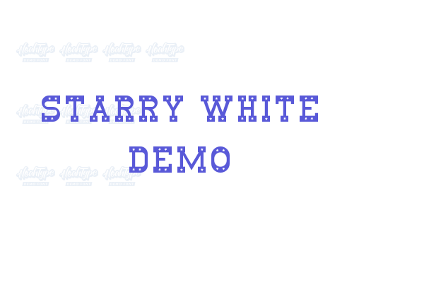 Starry White Demo