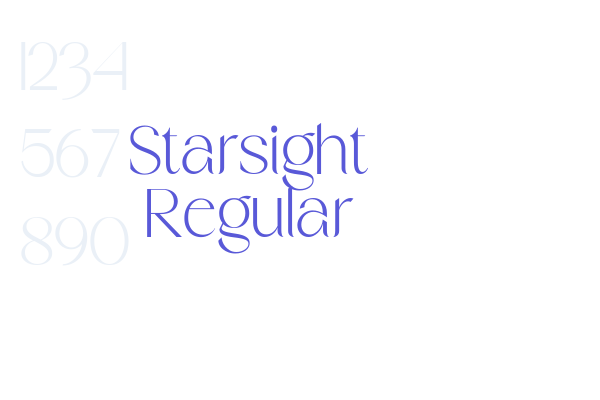 Starsight Regular