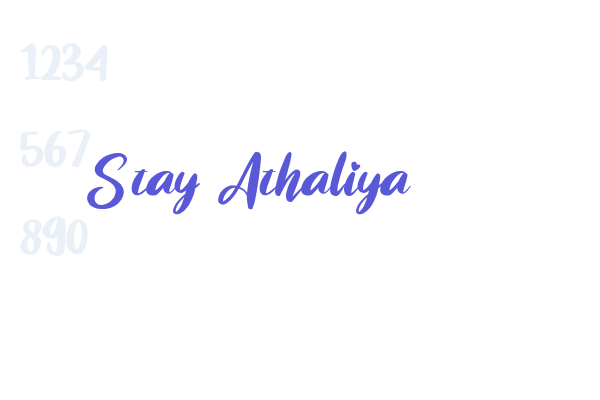 Stay Athaliya