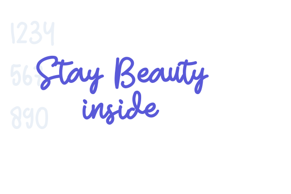 Stay Beauty inside