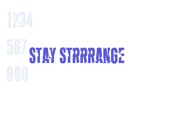 Stay Strrrange