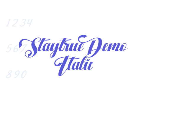 Staytrue Demo Italic