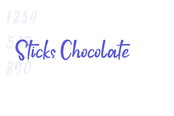 Sticks Chocolate