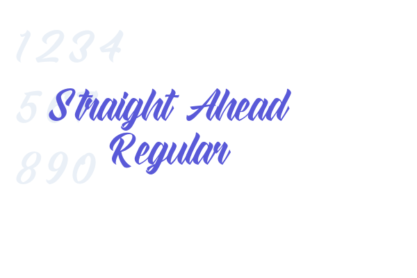 Straight Ahead Regular